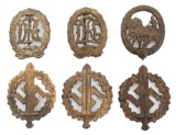 WWII GERMAN CARRIAGE DRIVER & SPORTS BADGES