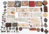 WWII GERMAN DUG RELICS & INSIGNIA