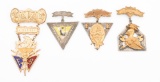 KNIGHTS OF PYTHIAS MEMBERSHIP & TRUSTEE BADGES