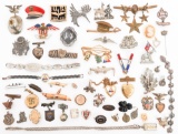 WWII - COLD WAR US HOMEFRONT INSIGNIA & JEWELRY