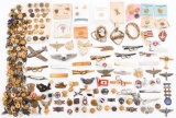 WWII - COLD WAR US HOMEFRONT PINS & INSIGNIA