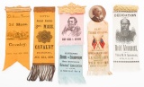 19th - 20th C. GAR REUNION & ENCAMPMENT RIBBONS