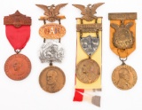 19th - 20th C. GAR REP. & ENCAMPMENT MEDALS