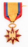 14K GOLD US MILITARY ORDER OF FOREIGN WARS MEDAL