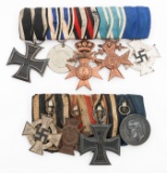 WWI - WWII GERMAN MEDAL BARS