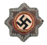 WWII GERMAN CROSS IN GOLD CLOTH BULLION EMBROIDERY
