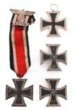 WWII GERMAN IRON CROSS 1st & 2nd CLASS & SPANGE