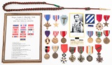 WWII US ARMY AUDIE MURPHY TRIBUTE MEDALS