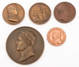 FRENCH 1st EMPIRE COMMEMORATIVE MEDALS
