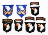 WWII - POST WAR US 101st AIRBORNE DIVISION PATCHES