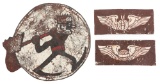 WWII USAAF 25th BS, 40th BOMB GROUP & WING PATCHES