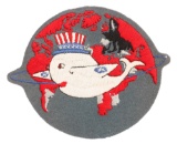 WWII USAAF 328th BS, 93rd BG BRITISH MADE PATCH