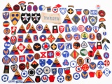 WWII US ARMED FORCES SHOULDER PATCHES