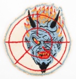POST WWII USN FIGHTER SQUADRON VF-10A POCKET PATCH
