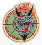 POST WWII USN FIGHTER SQUADRON VF-10A POCKET PATCH
