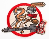 WWII US NAVY NOTS CHINA LAKE POCKET PATCH