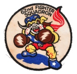 WWII USAAF 62nd FIGHTER SQUADRON POCKET PATCH