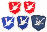WWII US ARMY 158th REGIMENTAL COMBAT TEAM PATCHES