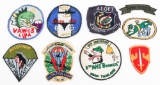 VIETNAM WAR US ARMED FORCES UNIT & NOVELTY PATCHES
