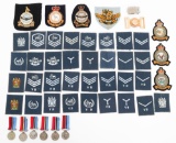 BUSH WAR RHODESIAN AF PATCHES, BUCKLES & MEDALS