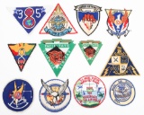 VIETNAM WAR - GULF WAR USN CARRIER & NAS PATCHES