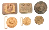 WWI OTTOMAN EMPIRE MILITARY BELT BUCKLES