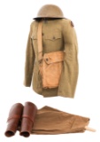WWI US 27th DIVISION EM MEDIC UNIFORM GROUPING