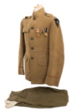 WWI US AEF DISTRICT OF PARIS OFFICER UNIFORM