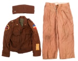 WWII US TANK DESTROYER CHILDS UNIFORM / COSTUME