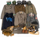 COLD WAR EAST GERMAN UNIFORMS, HEADGEAR & GAS MASK