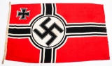 WWII GERMAN KRIEGSMARINE BATTLE FLAG