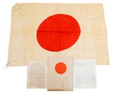 WWII IMPERIAL JAPANESE PHILIPPINE PROPAGANDA FLAG