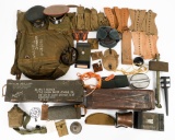 20th C. WORLD MILITARY GEAR BONANZA
