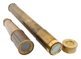 19th - 20th C. BRASS TELESCOPES