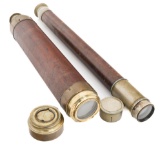 19th - 20th C. BRASS TELESCOPES