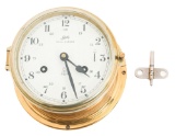 20th C. ROYAL MARINER DECK CLOCK by SCHATZ
