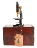 MICROSCOPE by SPENCER LENS Co WITH CASE