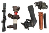 WWI - COLD WAR US & GERMAN PANORAMIC & RIFLE SCOPE
