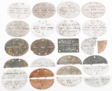 WWII GERMAN DOG TAGS