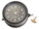 WWII US NAVY MARK I DECK CLOCK by SETH THOMAS