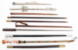 WWI - VIETNAM WAR US SWAGGER STICKS & RIDING CROPS
