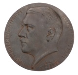 WWII GERMAN ADOLF HITLER 1932 WALL PLAQUE