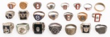 WWI - COLD WAR US ARMED FORCES SIGNET RINGS