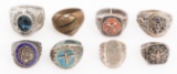 WWII - KOREAN WAR US ARMED FORCES SWEETHEART RINGS