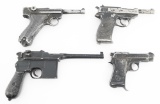 ALUMINUM CAST MOLDED MODEL PISTOLS