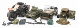 GERMAN & US ARMY WWII MILITARY TOYS & MODELS