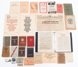WWII GERMAN BOOKLETS, NEWSPAPERS & PAPER EPHEMERA