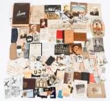 WWII - COLD WAR US SCRAPBOOK & EPHEMERA