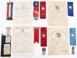 CIVIL WAR US BATTLE OF CHANCELLORSVILLE VET PAPERS