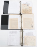 WWII GERMAN SOLDIER TRANSLATED DIARY & LETTERS
